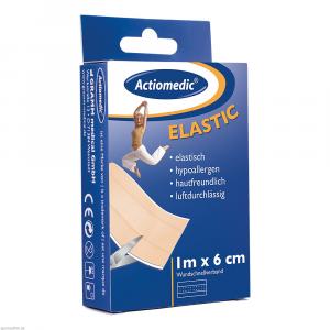 ACTIOMEDIC ELASTIC Wundschnellverband 6 cmx1 m