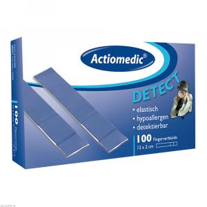 ACTIOPLAST Fingerverb.EL 2x12 cm Textil blau det.