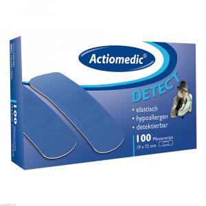 ACTIOPLAST Strips EL 19x72mm Tex.blau det.