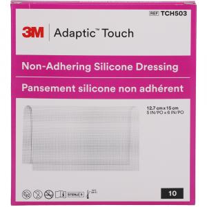 ADAPTIC Touch 12,7x15 cm nichthaft.Sil.Wundauflage