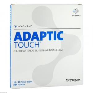 ADAPTIC Touch 12,7x15 cm nichthaft.Sil.Wundauflage