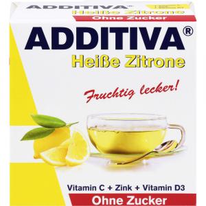 ADDITIVA heiße Zitrone ohne Zucker Pulver Sachets