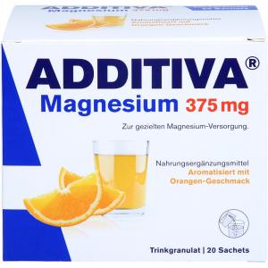 ADDITIVA Magnesium 375 mg Sachets Orange