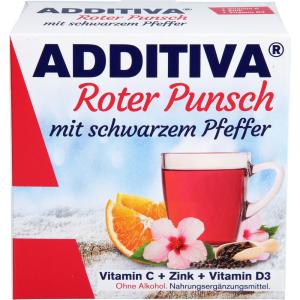 ADDITIVA roter Punsch mit schwarzem Pfeffer Pulver