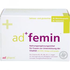 ADFEMIN Monatspackung 30 Weichkaps.+30 Tabl.