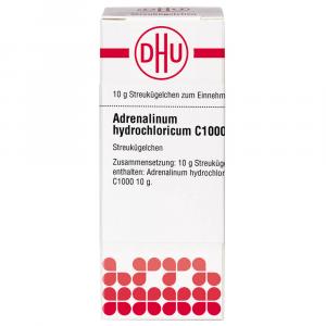 ADRENALINUM HYDROCHLORICUM C 1000 Globuli Ind.Fert