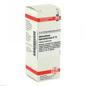 ADRENALINUM HYDROCHLORICUM D 12 Dilution
