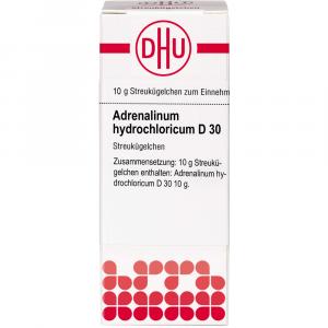 ADRENALINUM HYDROCHLORICUM D 30 Globuli Ind.Fert.