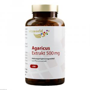 AGARICUS EXTRAKT 500 mg Kapseln
