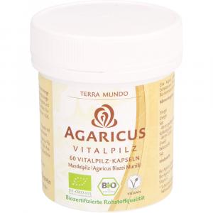 AGARICUS VITALPILZ Bio Terra Mundo Kapseln