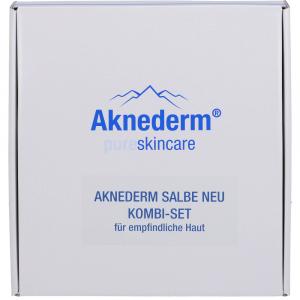 AKNEDERM Salbe Neu Kombiset für empfindliche Haut