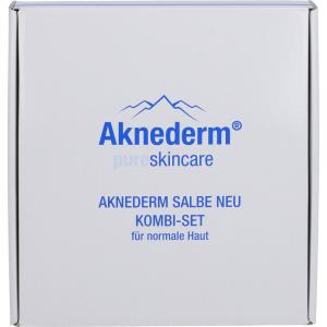 AKNEDERM Salbe Neu Kombiset für normale Haut