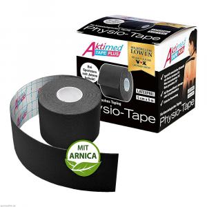 AKTIMED Tape Plus elast.m.Zusatzn.5cmx5m black