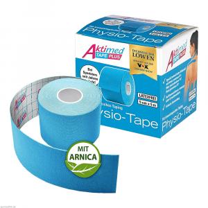 AKTIMED Tape Plus elast.m.Zusatzn.5cmx5m lightblue