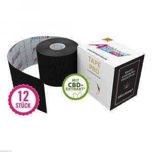 AKTIMED TAPE PRO Kinesiologie Tape m.CBD schwarz