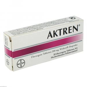 AKTREN überzogene Tabletten