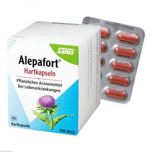 ALEPAFORT Mariendistel Hartkapseln