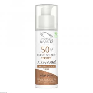 ALGA MARIS Gesichtscre.getönt LSF 50 gold Bio LdB