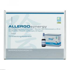 ALLERGOSYNERGY Blütenessenz+Kapseln Kombipackung