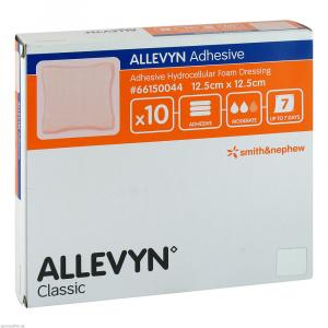 ALLEVYN Adhesive 12,5x12,5 cm haftende Wundauflage