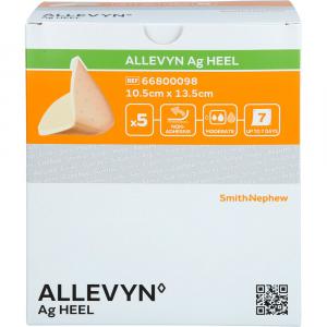 ALLEVYN Ag Heel Schaumstoff Fersenverb.10,5x13,5cm