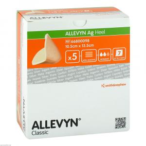 ALLEVYN Ag Heel Schaumstoff Fersenverb.10,5x13,5cm