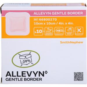 ALLEVYN Gentle Border 10x10 cm Schaumverb.