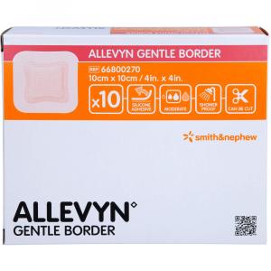 ALLEVYN Gentle Border 10x10 cm Schaumverb.