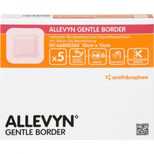 ALLEVYN Gentle Border 10x10 cm Schaumverb.