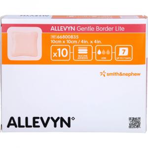 ALLEVYN Gentle Border Lite 10x10 cm Schaumverb.