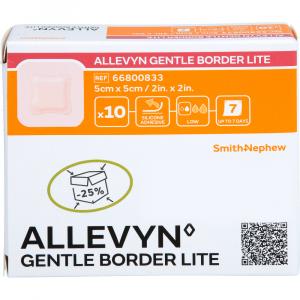 ALLEVYN Gentle Border Lite 5x5 cm Schaumverb.