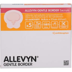ALLEVYN Gentle Border Sacrum 16,8x17,1 cm Schaumv.