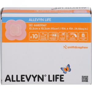 ALLEVYN Life 10,3x10,3 cm Silikonschaumverband