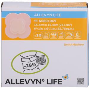 ALLEVYN Life 15,4x15,4 cm Silikonschaumverband