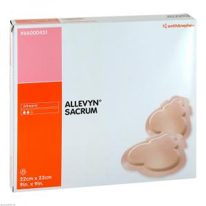ALLEVYN Sacrum groß 22x22 cm Wundverband haftend