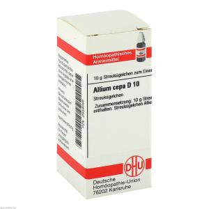 ALLIUM CEPA D 10 Globuli