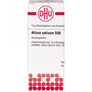 ALLIUM SATIVUM D 30 Globuli