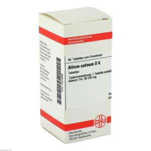 ALLIUM SATIVUM D 6 Tabletten