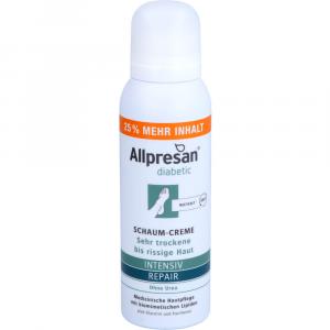 ALLPRESAN diabetic Inten.+Repair o.Urea Schaum-Cr.