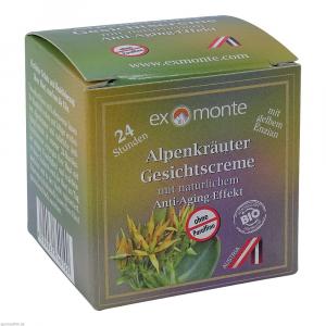 ALPENKRÄUTER Gesichtscreme exmonte ohne Paraffine