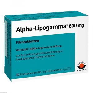 ALPHA-LIPOGAMMA 600 mg Filmtabletten