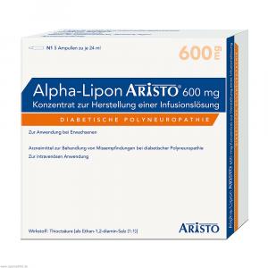 ALPHA LIPON Aristo 600 mg Konz.z.Herst.e.Inf.-Lsg.