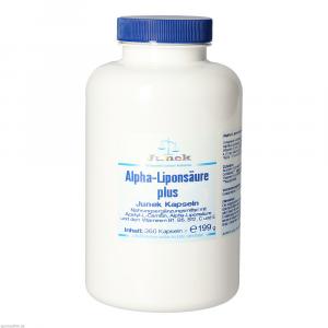 ALPHA LIPONSÄURE PLUS Junek Kapseln