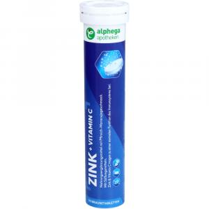 ALPHEGA Zink+Vitamin C Brausetabletten