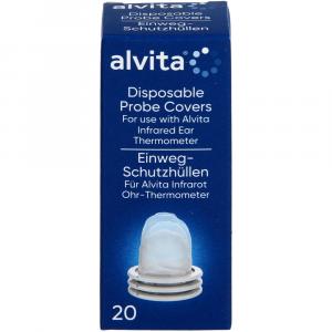 ALVITA Einweg-Schutzhüllen für Ohrthermometer