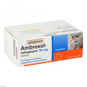 AMBROXOL-ratiopharm 30 mg Hustenlöser Tabletten