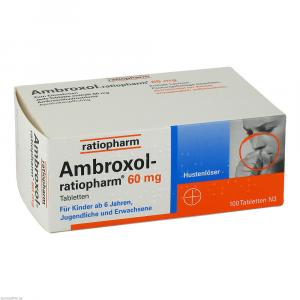 AMBROXOL-ratiopharm 60 mg Hustenlöser Tabletten