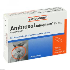 AMBROXOL-ratiopharm 75 mg Hustenlöser Retardkaps.