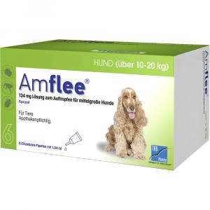 AMFLEE 134 mg Spot-on Lsg.f.mittelgr.Hunde 10-20kg