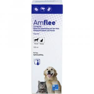 AMFLEE 2,5 mg/ml Spray Lösung f.Hunde/Katzen